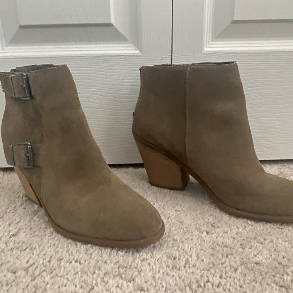 Lucky Brand Brown Booties